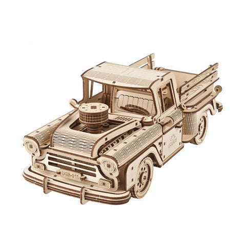 UGears Wooden 3D Puzzles Pickup Lumberjack Truck Model Kit