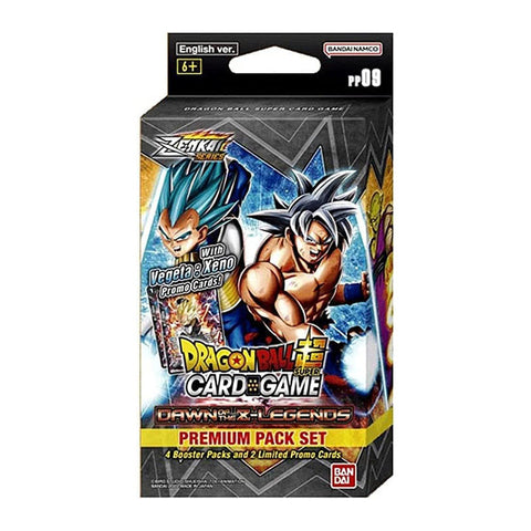 Bandai Dragon Ball Super Card Game PP09 Dawn Of The Z Legends Premium Pack Set