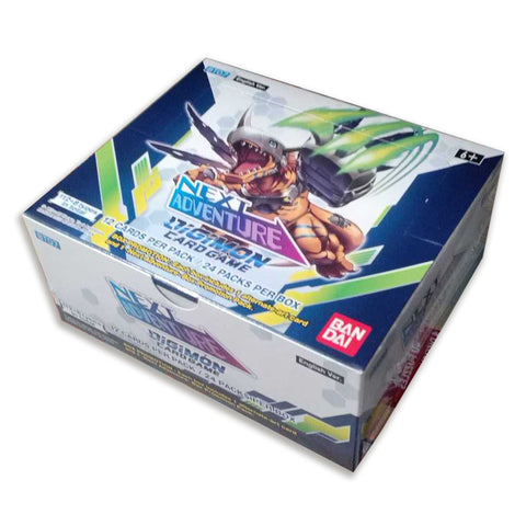 Bandai Series 07 Next Adventure BT07 Booster Box Digimon Card Game
