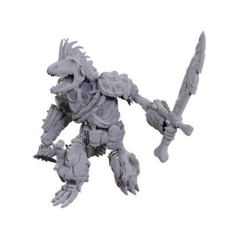Wizkids D&D Nolzur's Marvelous Miniatures: Lizardfolk Skeleton
