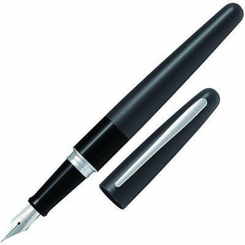 Pilot Metropolitan Fountain Pen Medium Nib Black (Black Barrel)