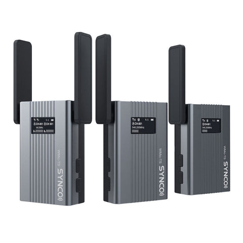 Synco UHF Wireless Lavalier Microphone System RX/TX Kit [3-Pieces]