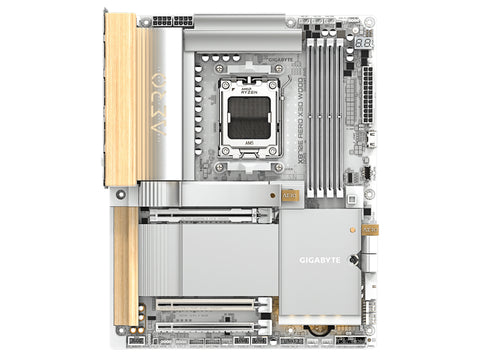 GIGABYTE X870E AERO X3D WOOD Wi-Fi 7 AM5 ATX Motherboard