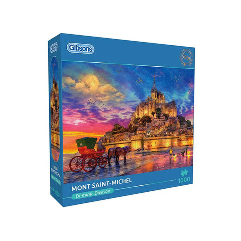 Gibsons 1000-Pieces Mont Saint-Michel Puzzle