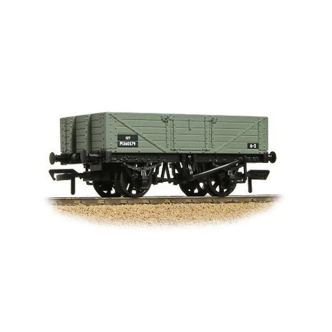 Bachman OO 5 Plank Wagon Wooden Floor BR Grey (Early)