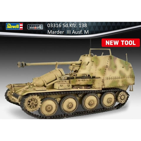 Revell 1/72 Sd.Kfz.138 Marder III Ausf.M
