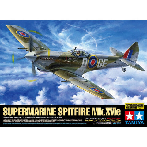 Tamiya 1/32 Supermarine Spitfire Mk.XVIe (F)