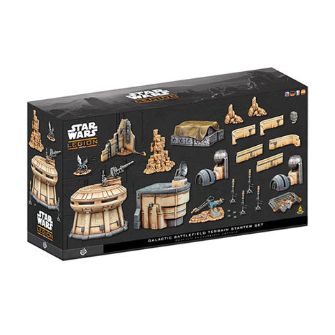 Atomic Mass Games Star Wars Legion Galactic Battlefield Terrain Starter Set