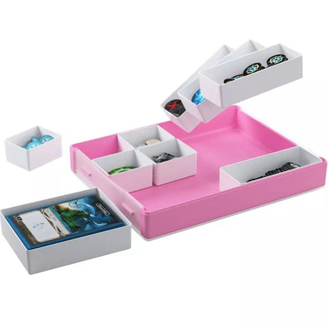 Gamegenic Token Silo Convertible Card Dice Tray (Pink)