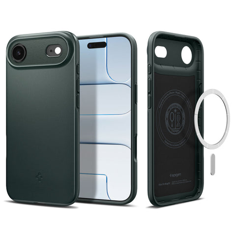 Spigen Apple iPhone Air Thin Fit (MagFit) Case (Abyss Green)