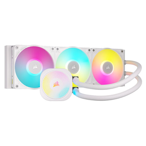 Corsair iCUE LINK TITAN 360 RX 360mm RGB AIO Liquid CPU Cooler (White)