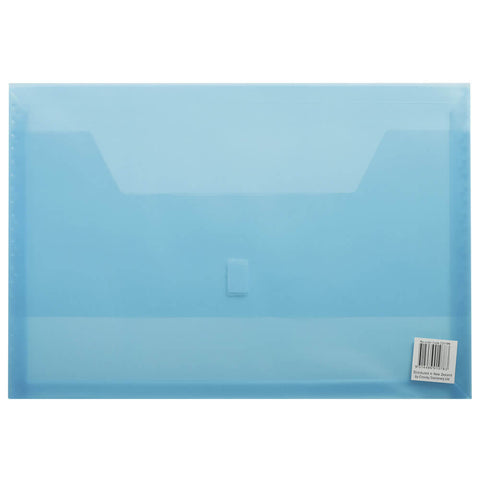 Colby Polywally Document Wallet (Foolscap) - Blue