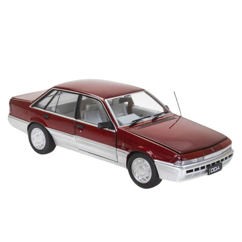 DDA 1:24 Scale Holden VL Calais Red Silver Diecast Car Model