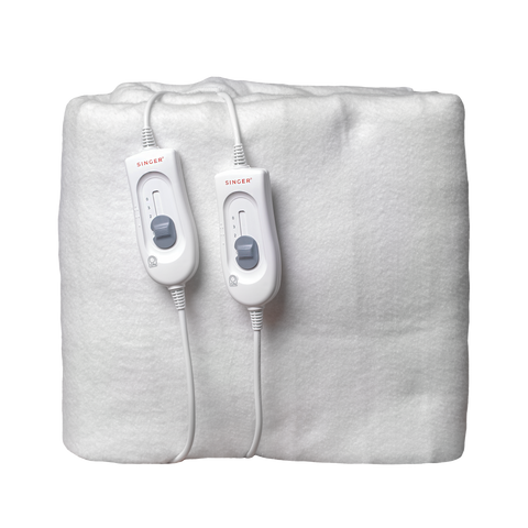 SINGER Electric Blanket with Skirt - Queen