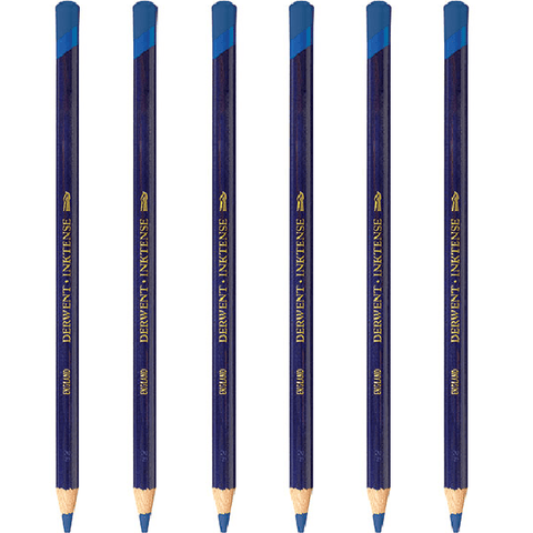 Derwent Inktense Pencil Dark Aquamarine 1210 Pack 6