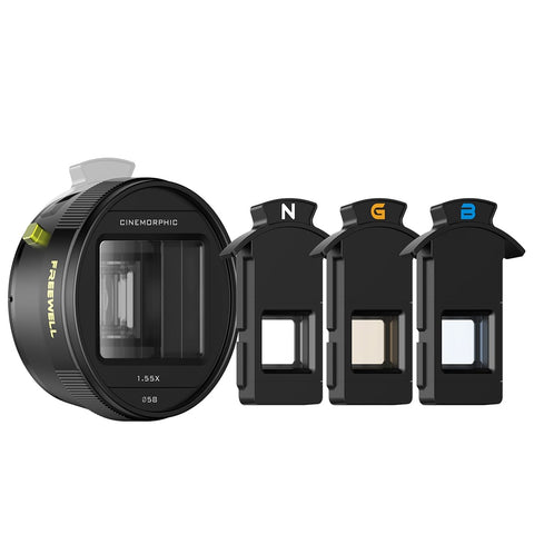 Freewell Steven Divish 1.55x Pro Cine Anamorphic 3-in-1 Lens with 17mm Mount