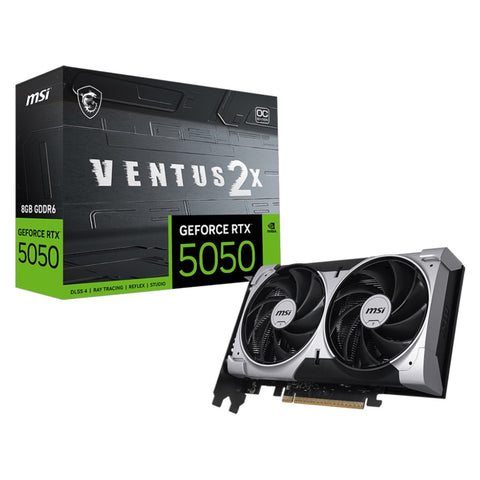 MSI GeForce RTX 5050 8G VENTUS 2X OC Graphics Card