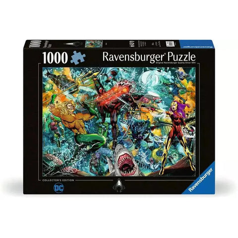 Ravensburger 1000pc Aquaman Collectors Edition Puzzle