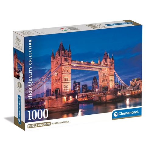 Clementoni 1000pc Tower Bridge At Night Puzzle