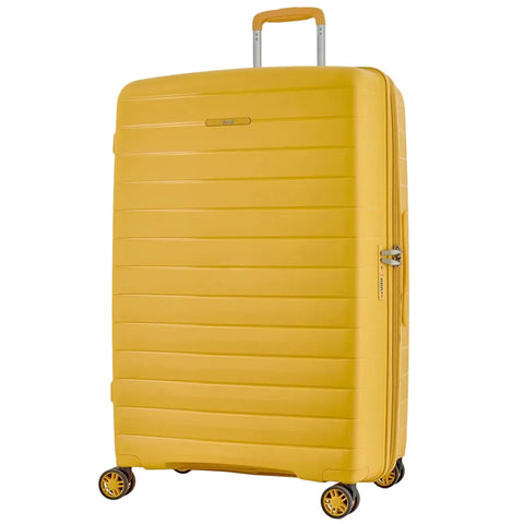 Rock Palma Large Lightweight Hardsided Suitcase - Yellow