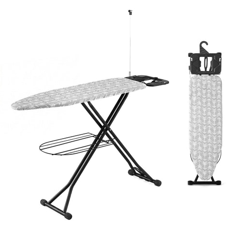 Artiss Foldable Ironing Board with Iron Rest  Ironing Board for Laundry Room Arrow