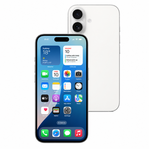 Apple iPhone 16 Plus 256GB (White) [~Refurbished: Excellent]