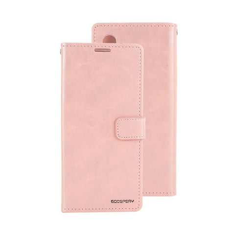 Goospery Bluemoon Diary for Samsung Galaxy A34 5G - Rose Gold