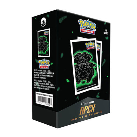 Ultra Pro Pokemon Neon Kanto 105ct APEX Deck Protector Sleeves Venusaur