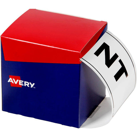Avery 932606 State Identification Labels NT 100x150.4mm White Pack 500
