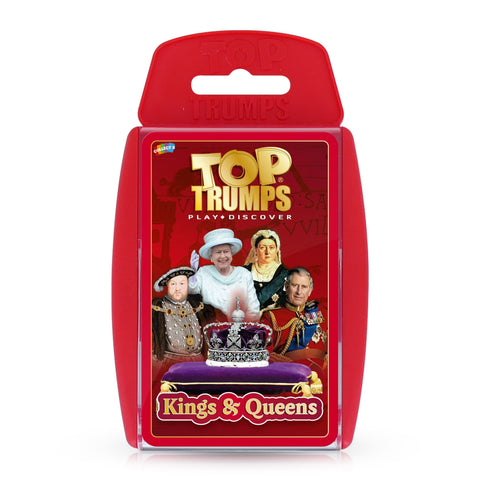 Winning Moves Top Trumps: Kings & Queens Board Game