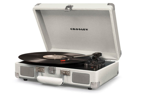 Crosley Cruiser Bluetooth Portable Turntable (White Sands)