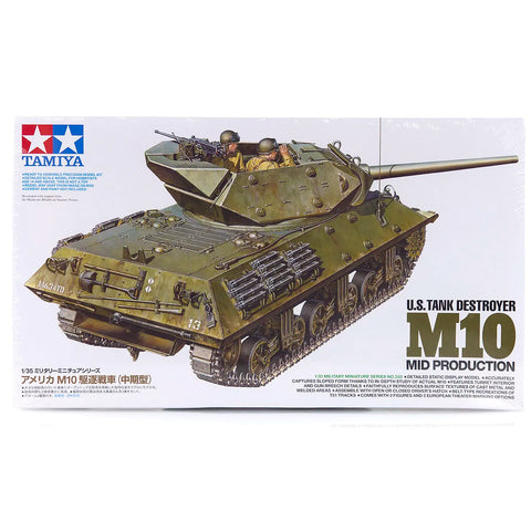 Tamiya 1/35 M10 Tank Model Kit