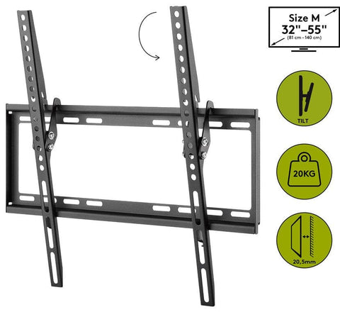 Goobay Tilt TV Wall Mount (32"-55")