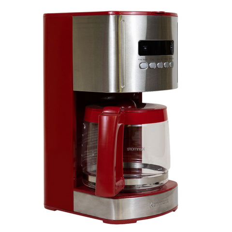 Kenmore Drip Coffee Maker 12‑Cup Red
