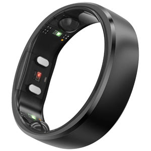 RingConn Gen 2 Smart Ring - Size 10 (Matte Black)