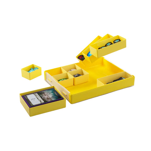 Gamegenic Token Silo Convertible Card Dice Tray (Purple Yellow)