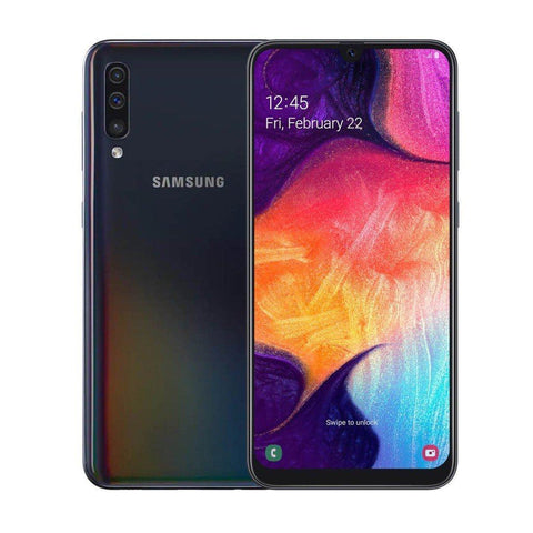Samsung Galaxy A50 64GB (Black) [~Refurbished: Very good]