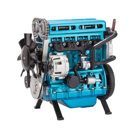Teching DM111 Turbocharged Four Cylinder Engine Scaled Metal Model Kit