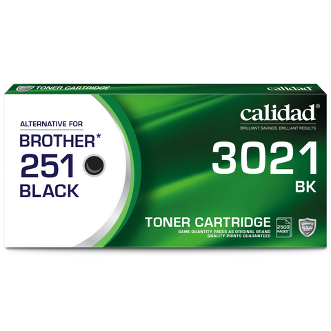 Calidad Brother TN-251 Black Laser Toner Cartridge