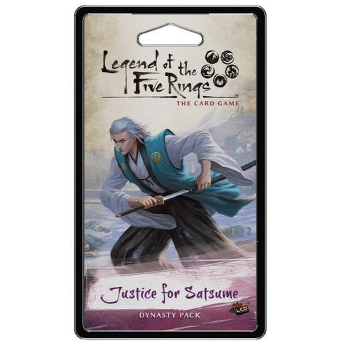 Fantasy Flight Games Legend of the Five Rings: The Card Game Justice for Satsume Board Game