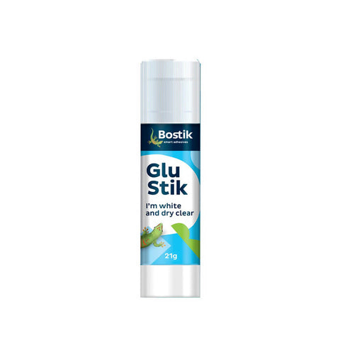 Bostik Clear Glue Stick (Pack of 10) - 21g