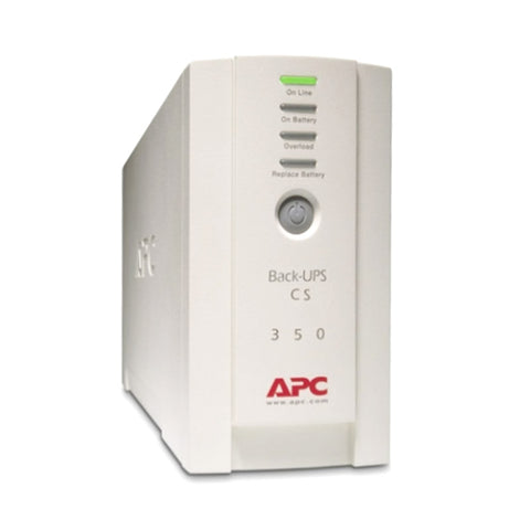APC by Schneider Back-UPS 350VA/210W Tower UPS