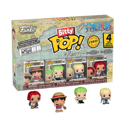 Funko One Piece - Luffy Bitty Pop! 4-Pack