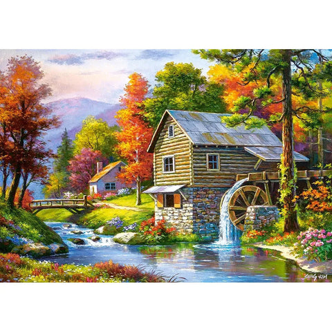 Castorland 500-Pieces Old Sutters Mill Puzzle