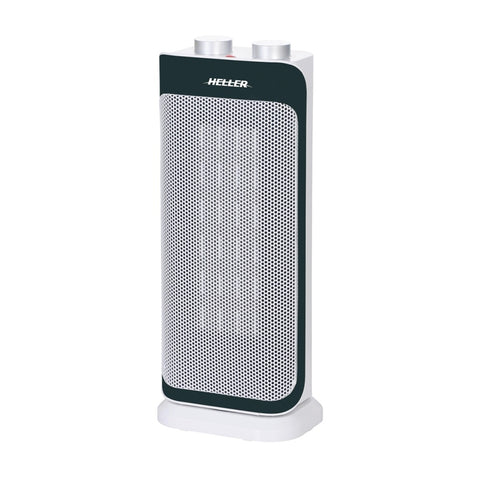 Heller Electric Portable Ceramic Automatic Oscillating Fan Heater