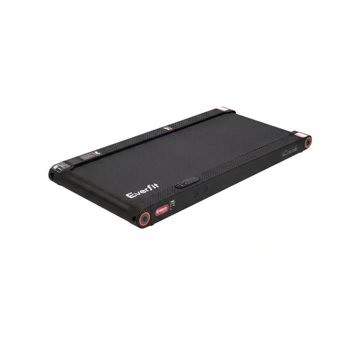 Everfit 4 in 1 Vibration Walking Pad Treadmill Under Desk 380mm Belt Black