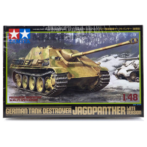 Tamiya 1/48 German Jagdpanther Tank Destroyer Late Version Plastic Model Kit