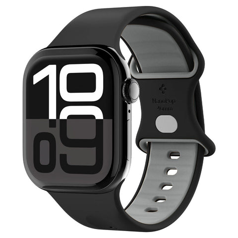 Spigen Apple Watch 49mm 46mm 45mm 44mm 42mm Nano Pop Band (Black Sesame)
