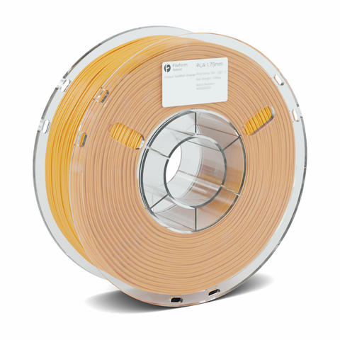 Filaform Naked PLA 3D Printer Filament 1.75mm 1kg (Goldfish Orange)