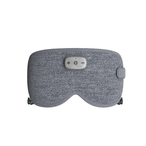 Laser Bluetooth Sleep Mask with 3D Eye Padding and USB-C Charging (Grey)